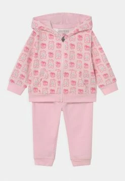 Guess HODDED ACTIVE SET UNISEX - Tracksuit - Pink