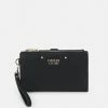 Guess BRENTON ZIP ORGANIZER - Wallet - Black