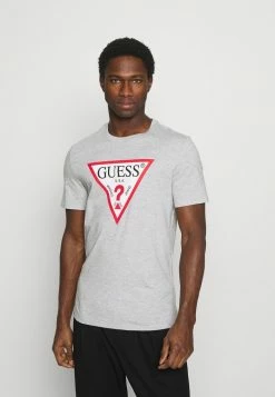Guess ORIGINAL - Print T-shirt - Stone Heather Grey