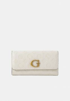 Guess VIBE POCKET TRIFOLD - Wallet - Stone