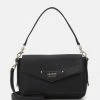 Guess ECO BRENTON FLAP SHOULDER BAG - Across Body Bag - Black