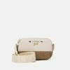 Guess MICOLE BODYBAG - Across Body Bag - Ivory