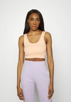 Guess ACTIVE BRA - Medium Support Sports Bra - Praire Sunset