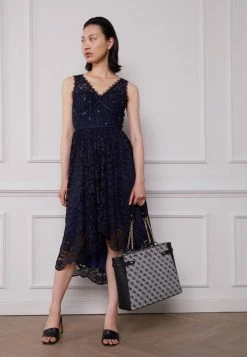 Guess ZADIE LOGO GIRLFRIEND TOTE - Tote Bag - Black