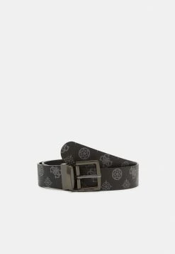Guess HENSELY LOGO BELT - Belt - Coal/multi