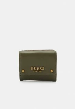 Guess AMANTEA CARD COIN PURSE - Wallet - Olive