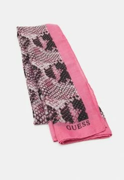 Guess ABEY SCARF - Scarf - Pink Python