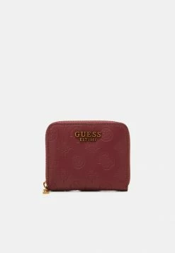 Guess VIBE SMALL ZIP AROUND - Wallet - Merlot