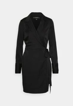 Guess ADAIR WRAP DRESS - Cocktail Dress / Party Dress - Jet Black
