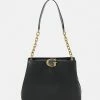 Guess VIBE SHOULDER BAG - Handbag - Black