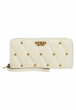 Guess TRIANA LARGE ZIP AROUND - Wallet - Weiß
