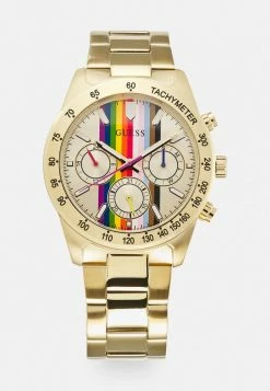 Guess ALTITUDE UNISEX - Watch - Gold-coloured/gunmetal