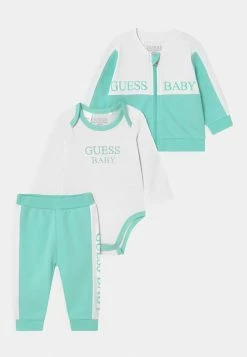 Guess NEWBORN TAKE ME HOME UNISEX SET - Cardigan - Rise Sky