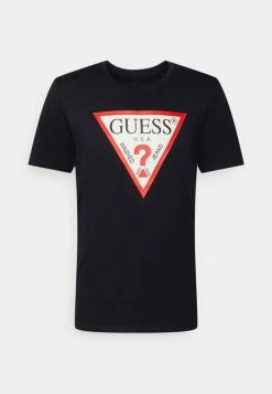 Guess Print T-shirt - Smart Blue