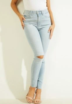 Guess ICON HIGH RISE - Jeans Skinny Fit - Celestite Indigo