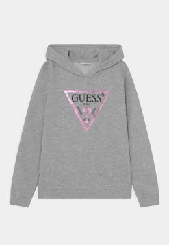 Guess JUNIOR HOODED CORE - Sweatshirt - Light Heather Grey