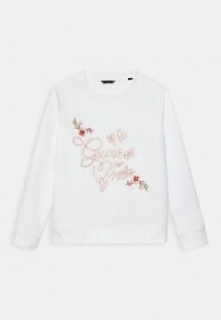 Guess JUNIOR ACTIVE TOP - Sweatshirt - Pure White