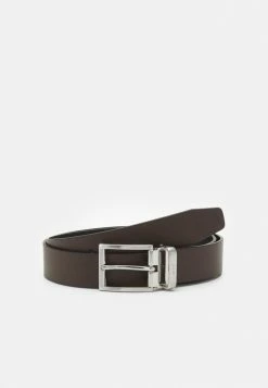 Guess ADJUSTABLE BELT - Belt Business - Dark Brown