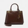 Guess KATEY LUXURY SATCHEL - Handbag - Braun
