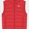 Guess TODDLER PADDED CORE UNISEX - Waistcoat - Red Flame