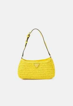 Guess LITTLE BAY SHOULDER BAG - Handbag - Yellow