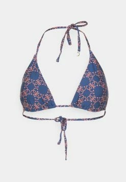 Guess TRIANGLE BRA - Bikini Top - Navy