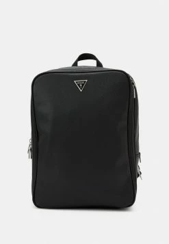 Guess CERTOSA FLAT BACKPACK UNISEX - Rucksack - Black