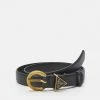Guess ERRIN NOT ADJUSTABLE PANT BELT - Belt - Black