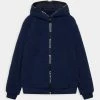 Guess JUNIOR HOODED SHERPA UNISEX - Winter Jacket - Gloaming