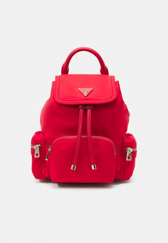 Guess GEMMA SMALL BACKPACK - Rucksack - Passion Red