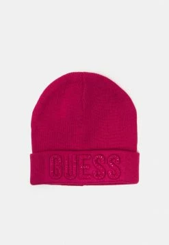 Guess HAT WITH LOGO - Beanie - Souvenir Pink