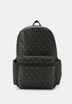 Guess VEZZOLA BACKPACK UNISEX - Rucksack - Dark Black