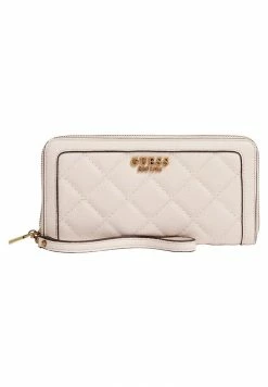 Guess ABEY LARGE ZIP AROUND - Wallet - Shell