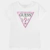 Guess CORE JUNIOR - Print T-shirt - True White