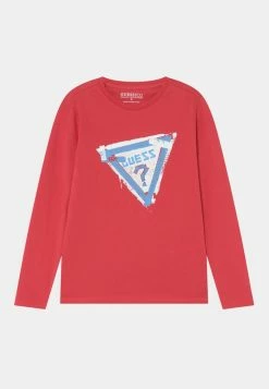 Guess JUNIOR TEE - Long Sleeved Top - Cranberry Splash