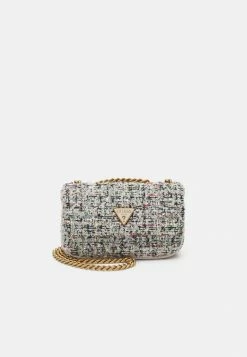 Guess CESSILY MICRO MINI - Across Body Bag - Gold/multi