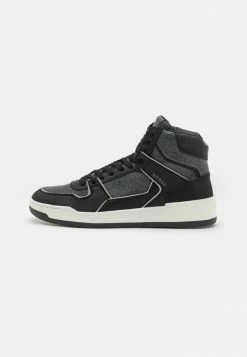 Guess VICENZA - High-top Trainers - Coal