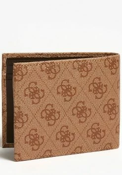 Guess VEZZOLA BILLFOLD - Wallet - Beige/brown
