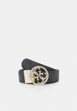 Guess ZADIE LOGO PANT BELT - Belt - Anthracite
