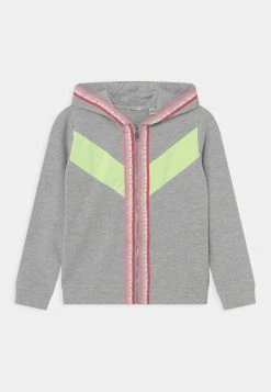 Guess JUNIOR HOODED ACTIVE - Zip-up Sweatshirt - Hellgrau
