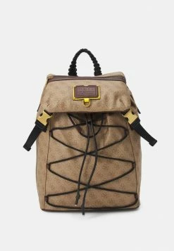 Guess SALAMEDA BACKPACK UNISEX - Rucksack - Beige/brown