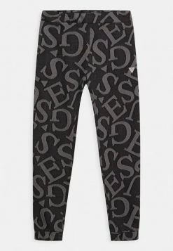 Guess JUNIOR ACTIVE PANTS UNISEX - Tracksuit Bottoms - Black