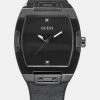 Guess PHOENIX GENUINE UNISEX - Watch - Black/gunmetal