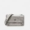 Guess AMANTEA CONVERTIBLE XBODY FLAP - Handbag - Graphite