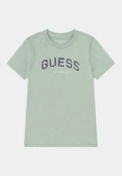 Guess JUNIOR MINIME - Print T-shirt - Quartz Stone