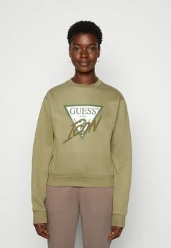 Guess ICON - Sweatshirt - Lichen Leaf Green