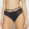 Guess ALICIA HIGH WAIST - Thong - Jet Black