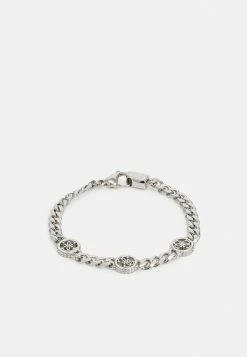 Guess LOG IN UNISEX - Bracelet - Silver-coloured