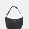 Guess ECO GEMMA HOBO - Handbag - Black