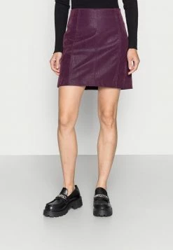 Guess ELIANA SKIRT - A-line Skirt - Night Purple
